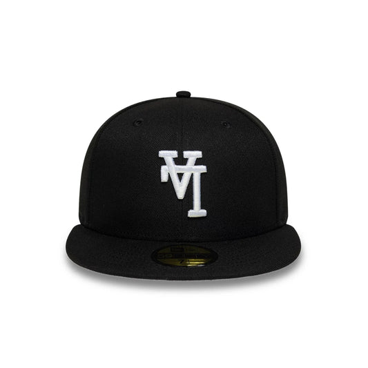 59FIFTY Los Angeles Dodgers Upside Down Black Fitted