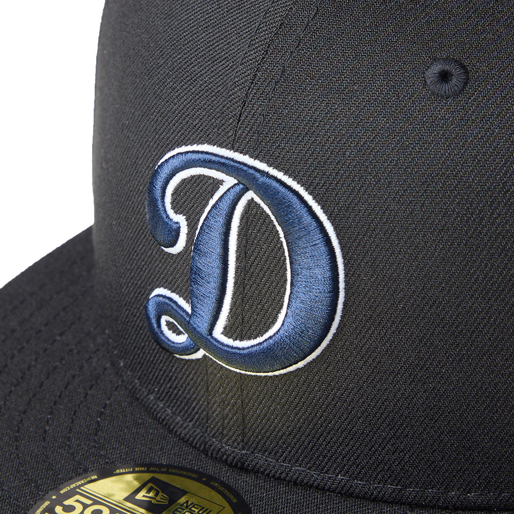 59FIFTY Los Angeles Dodgers Glow In The Dark Black Fitted