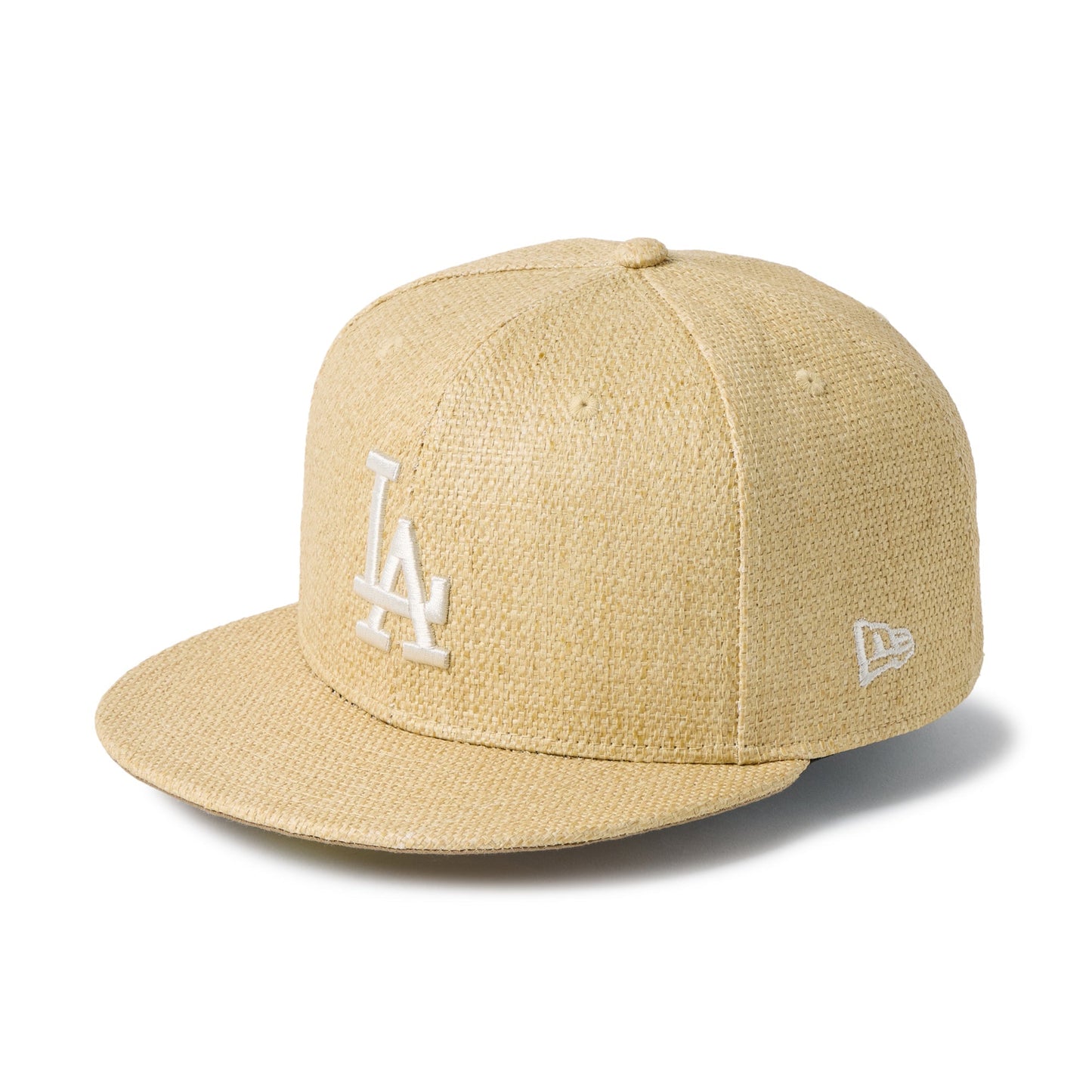 59FIFTY Los Angeles Dodgers Paper Straw Natural Fitted