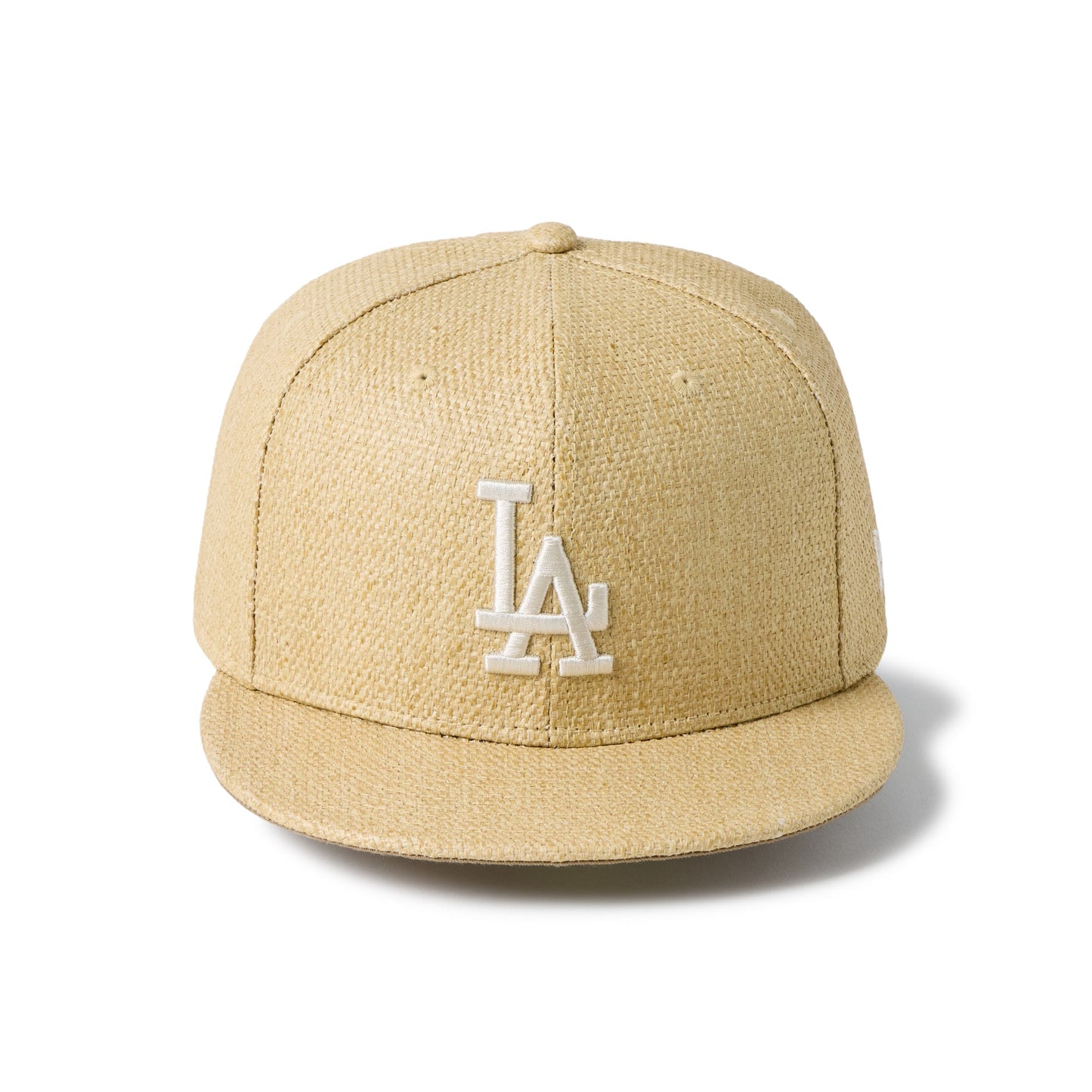 59FIFTY Los Angeles Dodgers Paper Straw Natural Fitted