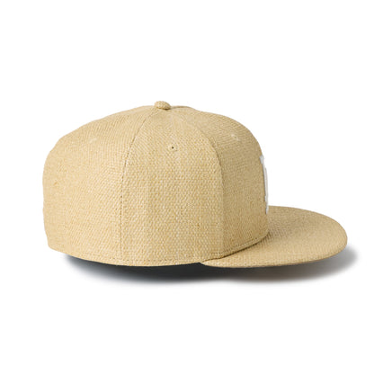 59FIFTY Los Angeles Dodgers Paper Straw Natural Fitted