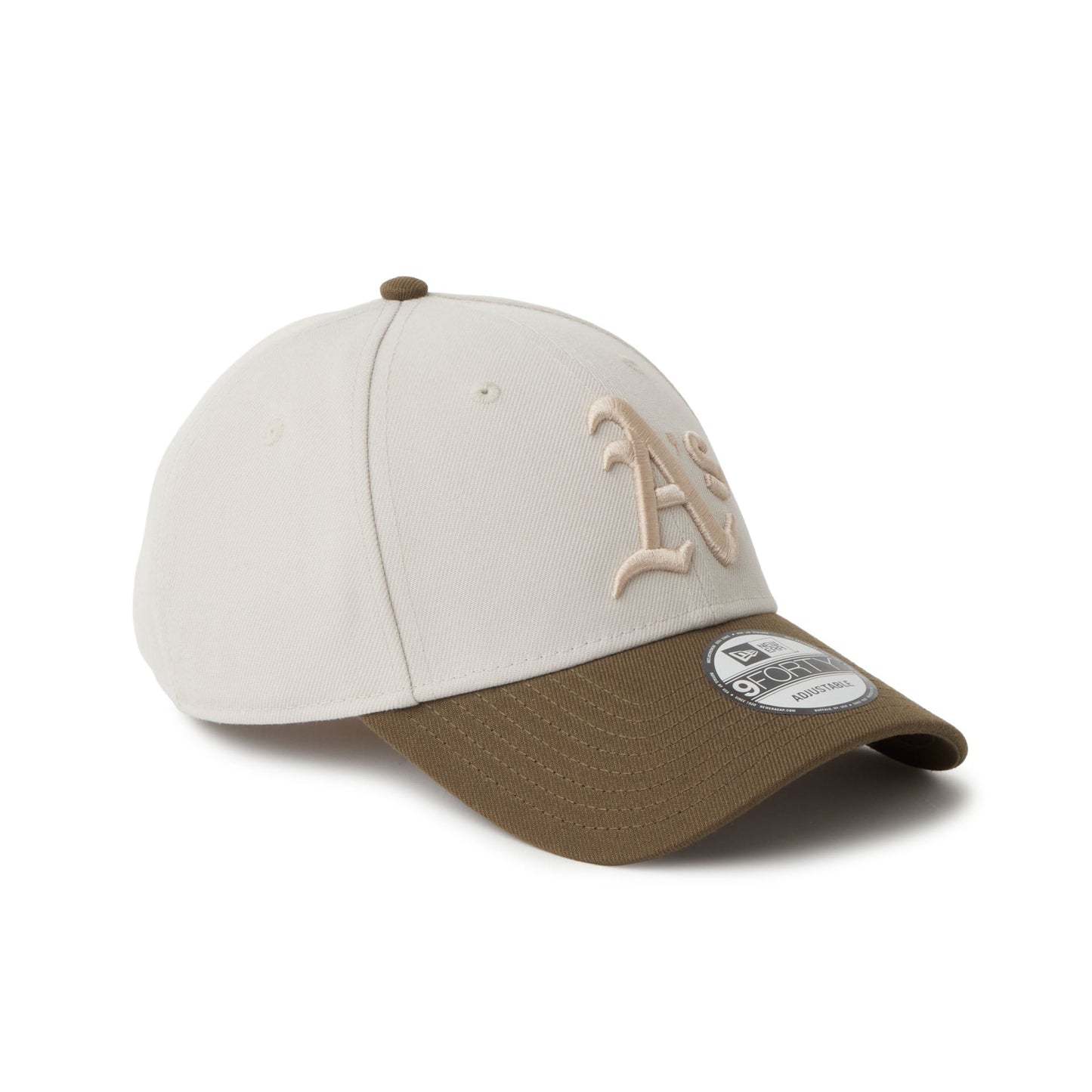 9FORTY Oakland Athletics Tonal Stone Pebbles Adjustable