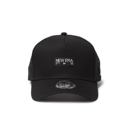 9FORTY A-Frame Trucker Metal Flag Black Silver Snapback