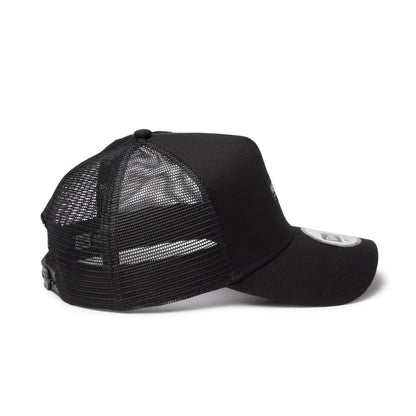 9FORTY A-Frame Trucker Metal Flag Black Silver Snapback