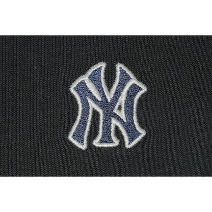New York Yankees MLB Patchwork Steel Clouds Gray Short Sleeve T-Shirt