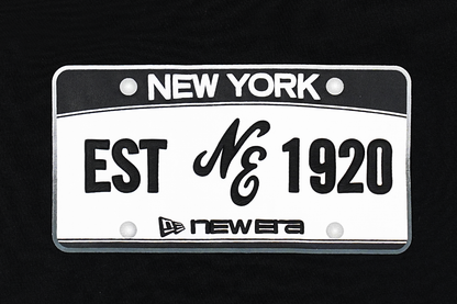 New Era License Plate Black Short Sleeve T-Shirt