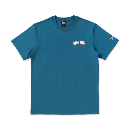 New Era Foodie Cadet Short Sleeve Blue T-Shirt