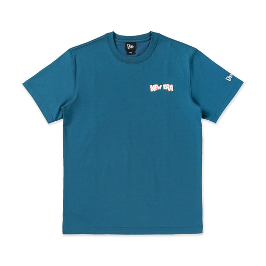 New Era Foodie Cadet Short Sleeve Blue T-Shirt
