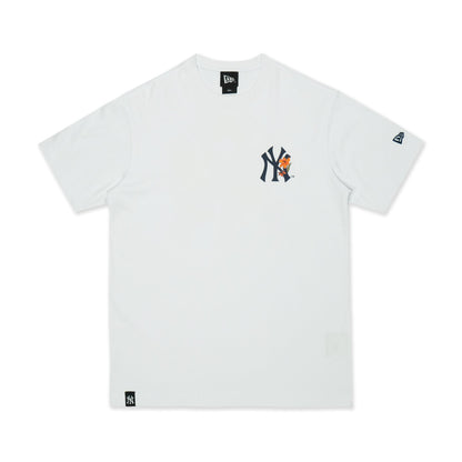 New York Yankees Floral White Short Sleeve T-Shirt