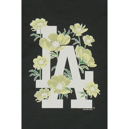 Los Angeles Dodgers Floral Steel Clouds Short Sleeve T-Shirt