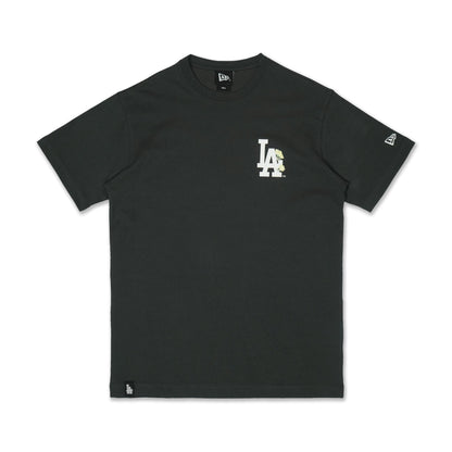 Los Angeles Dodgers Floral Steel Clouds Short Sleeve T-Shirt