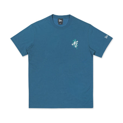 New Era Assorted Graphic Cadet Blue Short Sleeve T-Shirt