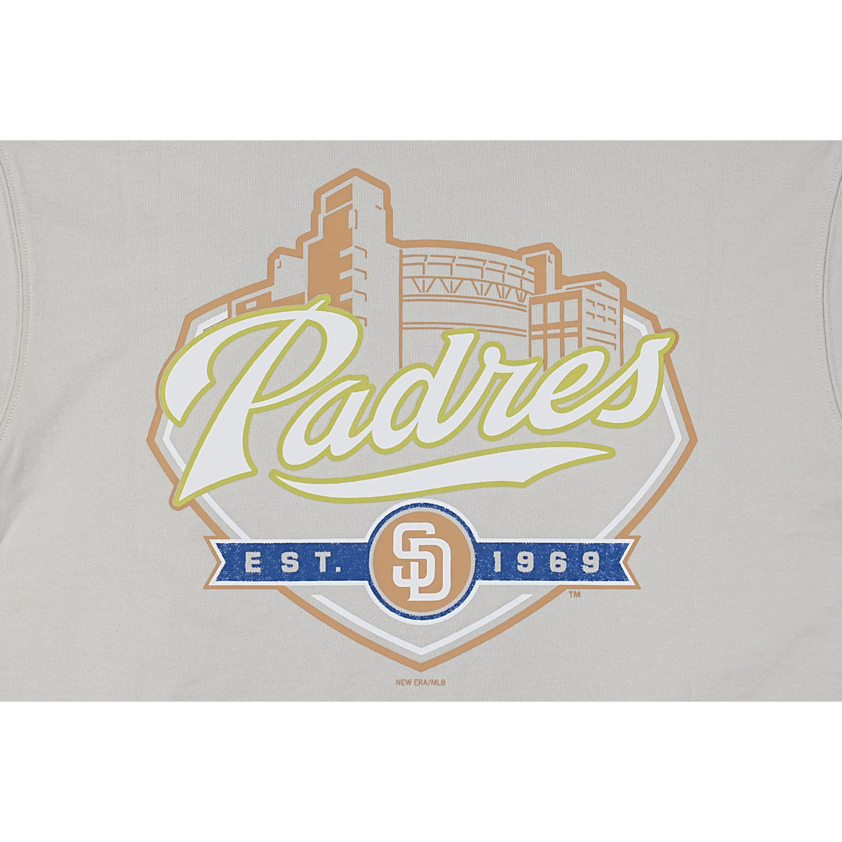 San Diego Padres Denim Mix Vintage Stone Short Sleeve T-Shirt