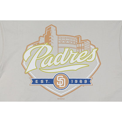 San Diego Padres Denim Mix Vintage Stone Short Sleeve T-Shirt
