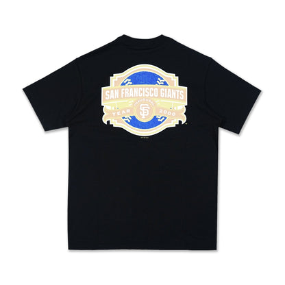 San Francisco Giants Denim Mix Black Short Sleeve T-Shirt