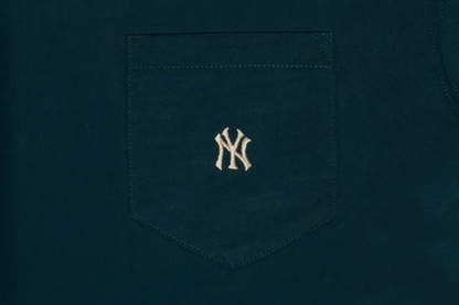 New York Yankees Color Era Pocket Cadet Blue Short Sleeve T-Shirt