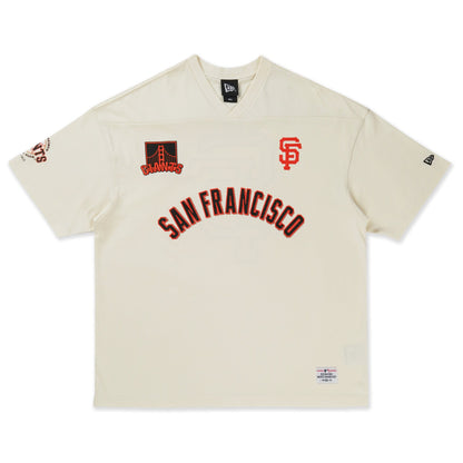 San Francisco Giants New Era Fan Fam Chrome White Short Sleeve Jersey