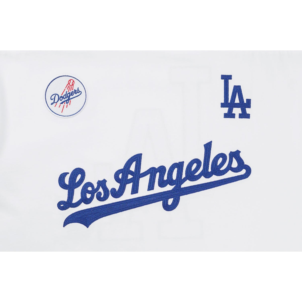 Los Angeles Dodgers New Era Fan Fam White Short Sleeve Jersey