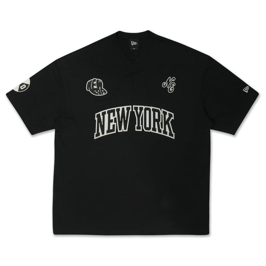 New Era Fan Fam Black Short Sleeve Jersey