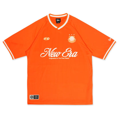 New Era Game Day Orange Short Sleeve Soccer Jersey