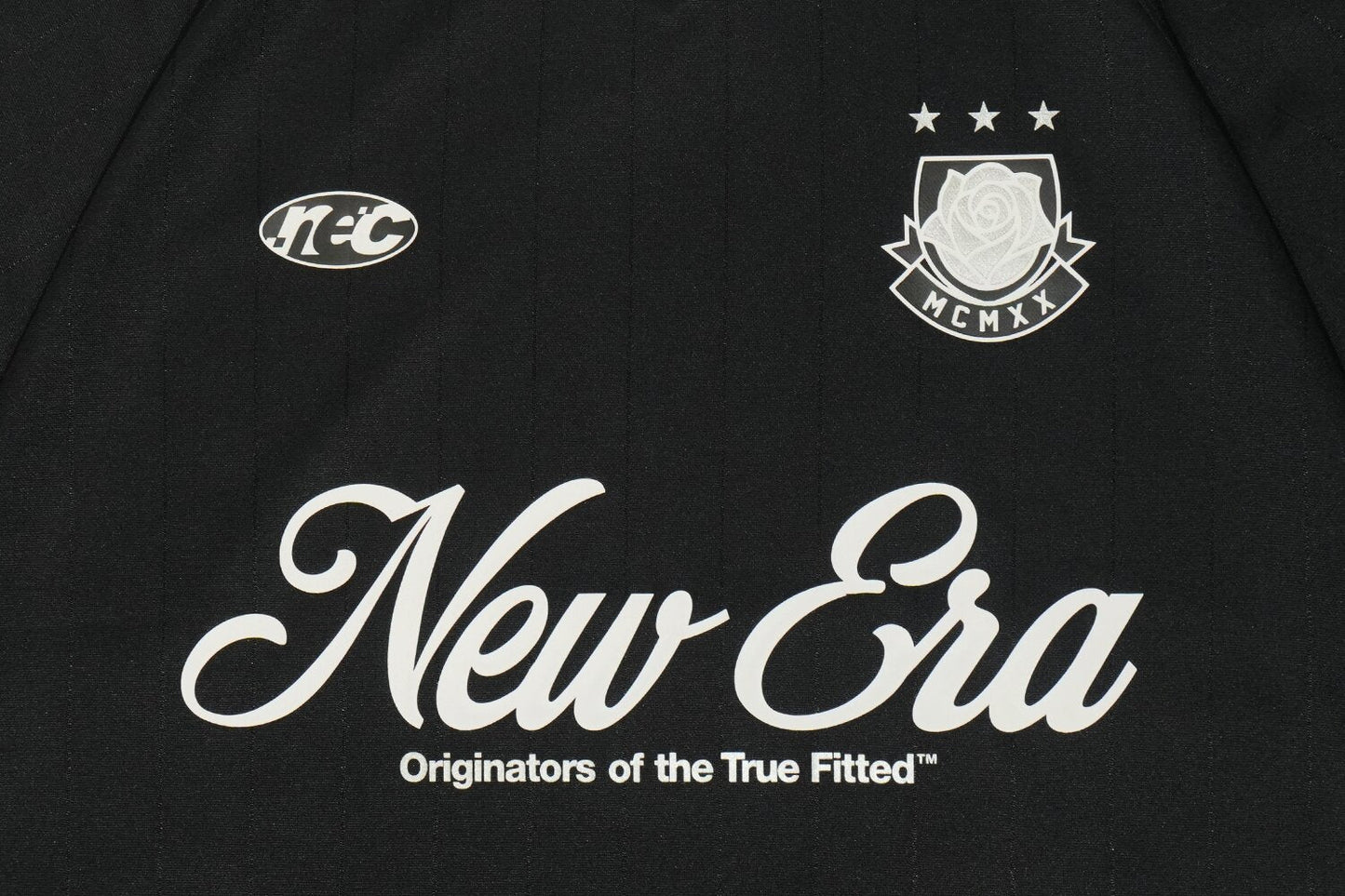 New Era Game Day Black Short Sleeve Soccer Jersey