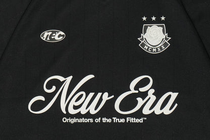 New Era Game Day Black Short Sleeve Soccer Jersey