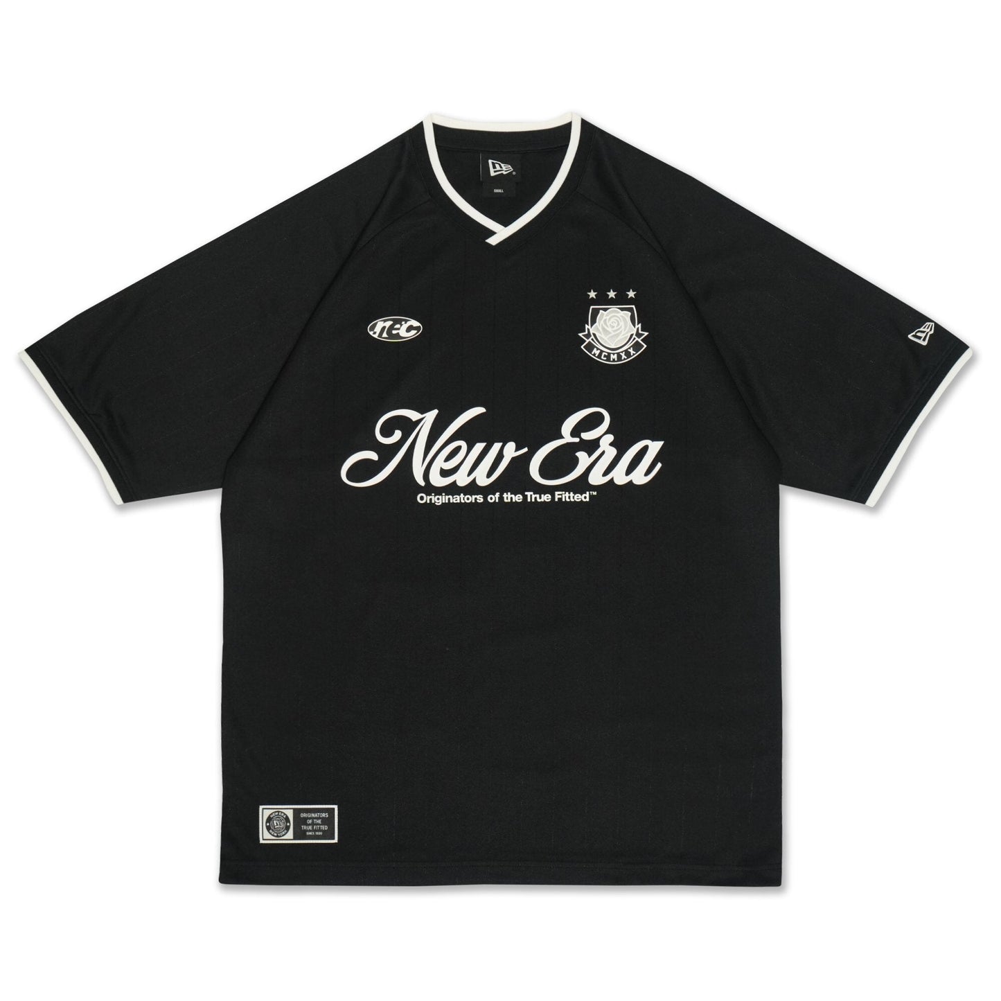 New Era Game Day Black Short Sleeve Soccer Jersey