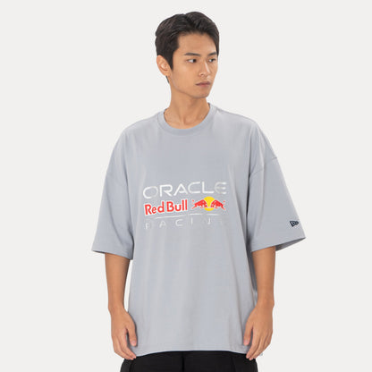 Oracle Red Bull Racing Dolphin Gray Oversized Short Sleeve T-Shirt