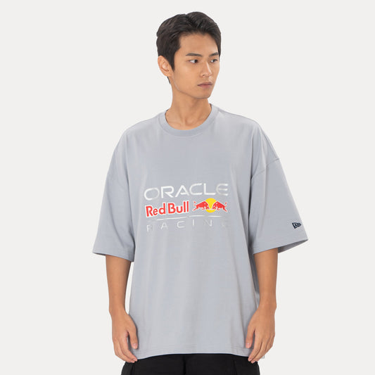 Oracle Red Bull Racing Dolphin Gray Oversized Short Sleeve T-Shirt