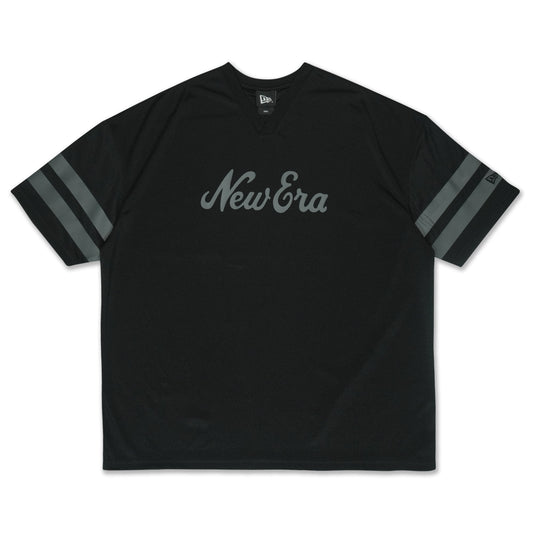 New Era Jersey Pack Black Oversized Short Sleeve T-Shirt