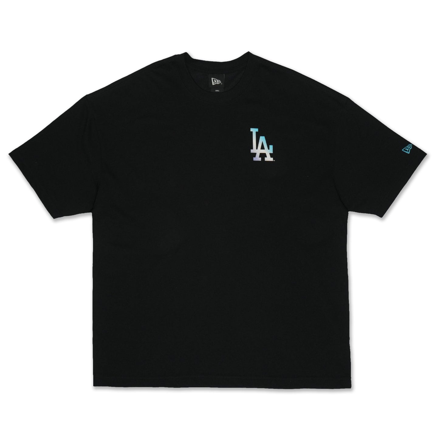 Los Angeles Dodgers Assorted Graphic Black Oversized Short Sleeve T-Shirt