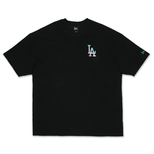 Los Angeles Dodgers Assorted Graphic Black Oversized Short Sleeve T-Shirt