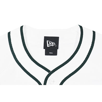 New Era New York White Short Sleeve Baseball Jersey