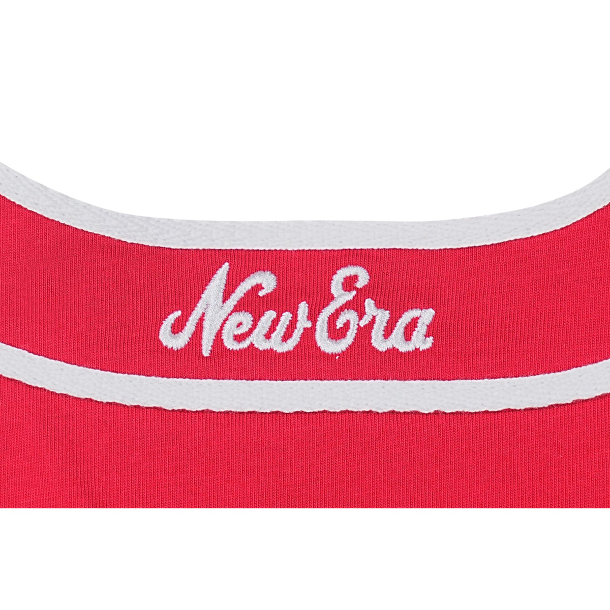 New Era New York Scarlet Short Sleeve Baseball Jersey