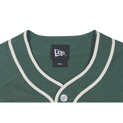 New Era New York Cilantro Green Short Sleeve Baseball Jersey