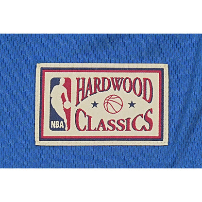 Minnesota Timberwolves NBA Hardwood Classics  Short Sleeve Seashore Blue Baseball Jersey