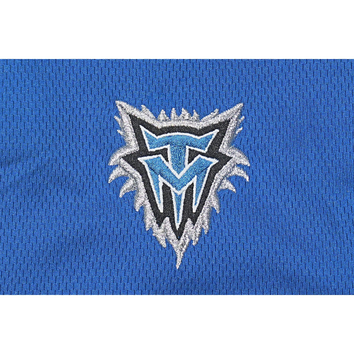 Minnesota Timberwolves NBA Hardwood Classics  Short Sleeve Seashore Blue Baseball Jersey