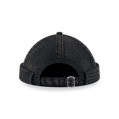 New Era Washed Skully Black Skully