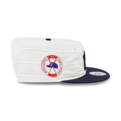 Pillbox New York Yankees Pillbox Pack 2-Tone Navy Visor Chrome White Snapback