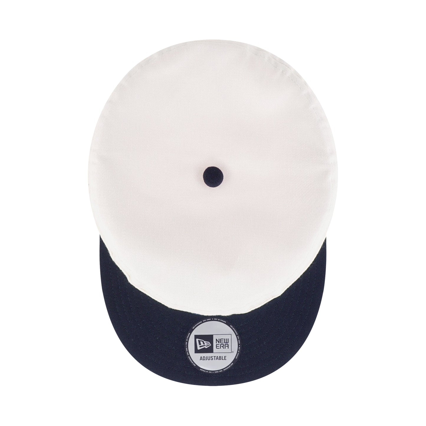 Pillbox New York Yankees Pillbox Pack 2-Tone Navy Visor Chrome White Snapback