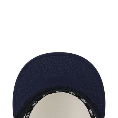 Pillbox New York Yankees Pillbox Pack 2-Tone Navy Visor Chrome White Snapback
