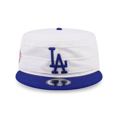 Pillbox Los Angeles Dodgers Pillbox Pack 2-Tone Dark Royal Visor Chrome White Snapback