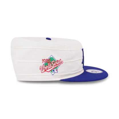 Pillbox Los Angeles Dodgers Pillbox Pack 2-Tone Dark Royal Visor Chrome White Snapback