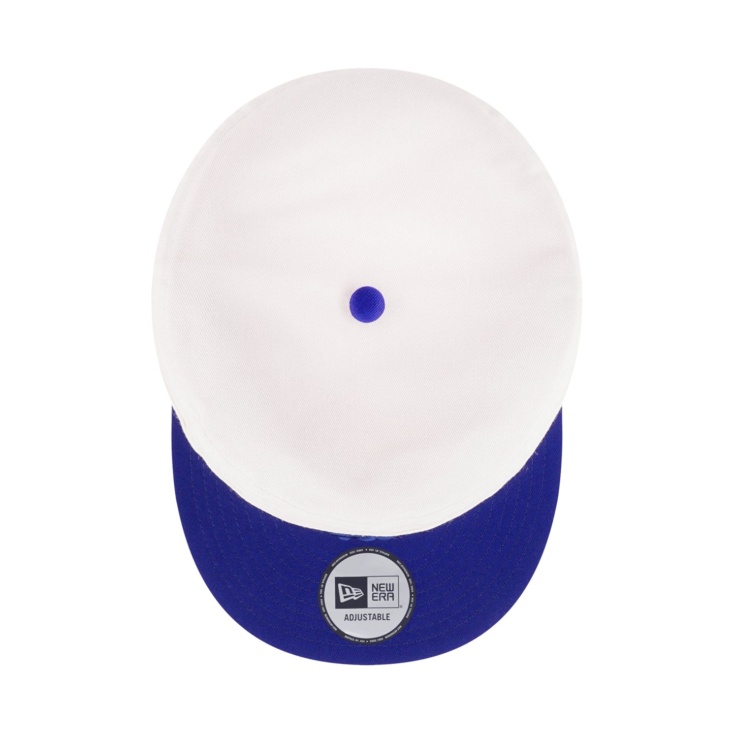 Pillbox Los Angeles Dodgers Pillbox Pack 2-Tone Dark Royal Visor Chrome White Snapback