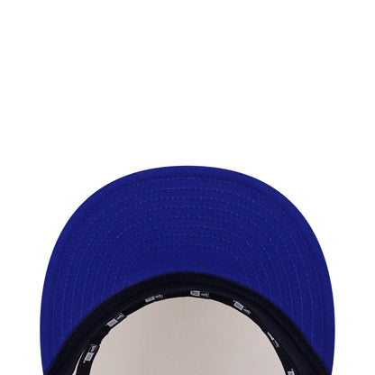Pillbox Los Angeles Dodgers Pillbox Pack 2-Tone Dark Royal Visor Chrome White Snapback