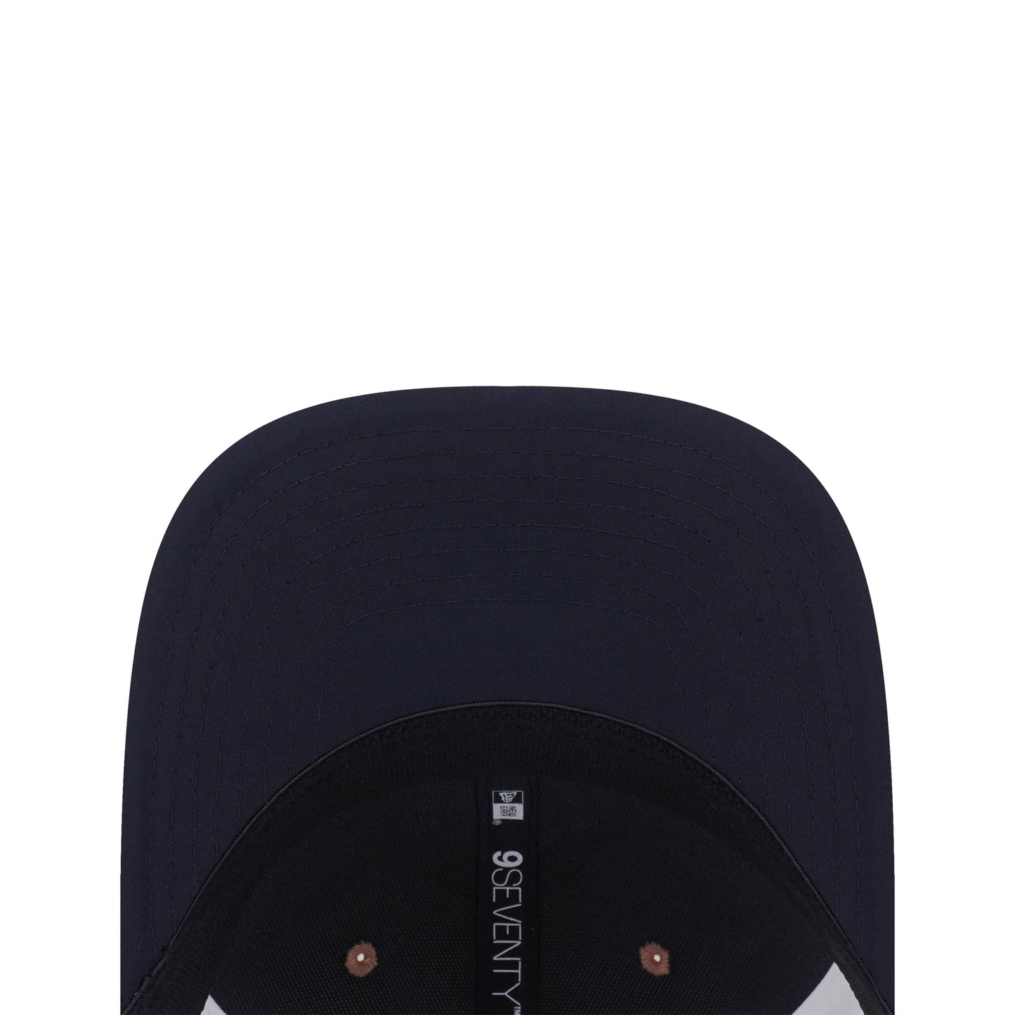 9SEVENTY Trucker New York Yankees 2-Tone Navy Visor Khaki Stretch Snapback
