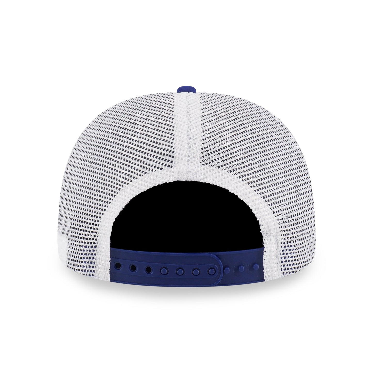9SEVENTY Trucker Los Angeles Dodgers 2-Tone Dark Royal Visor Gray Stretch Snapback