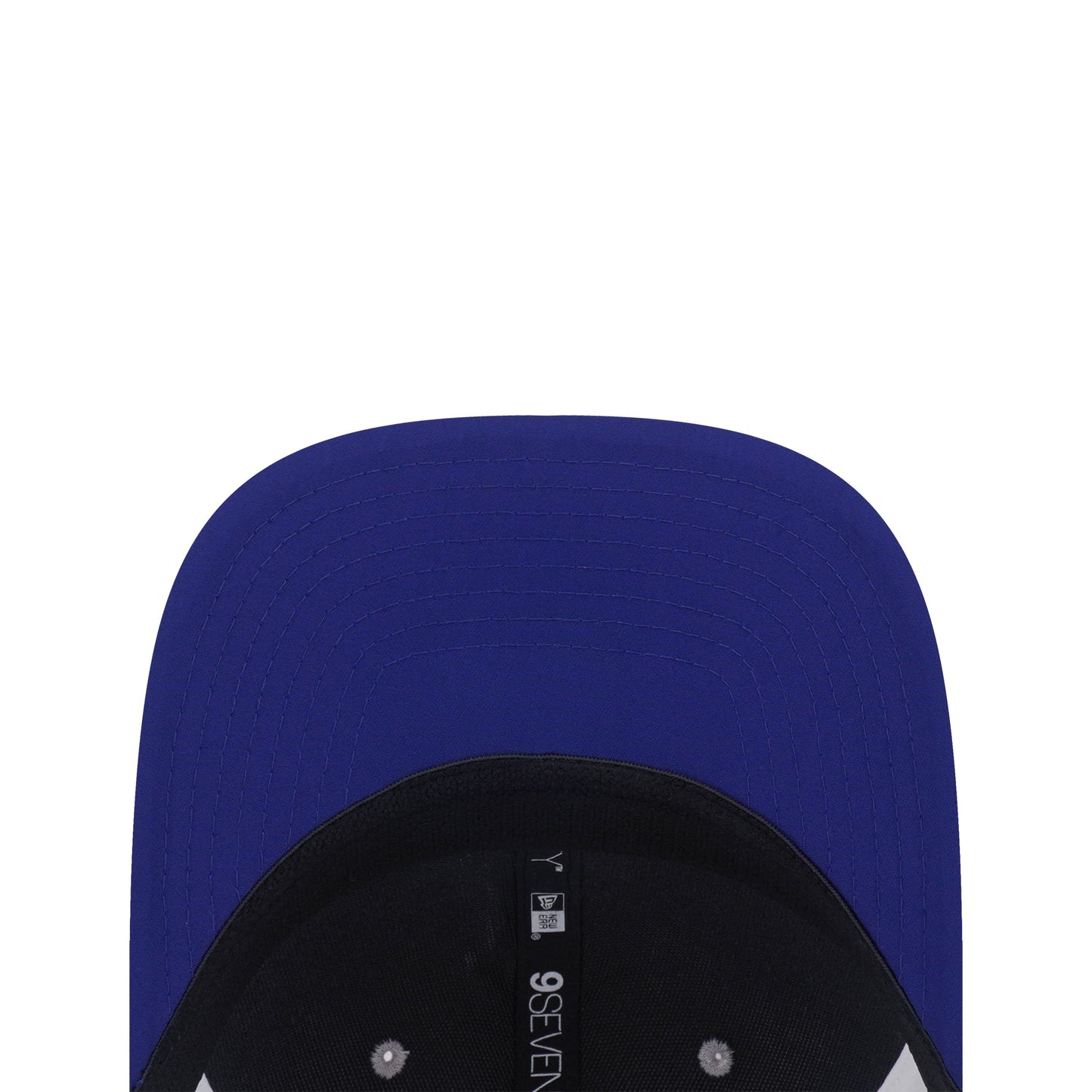 9SEVENTY Trucker Los Angeles Dodgers 2-Tone Dark Royal Visor Gray Stretch Snapback