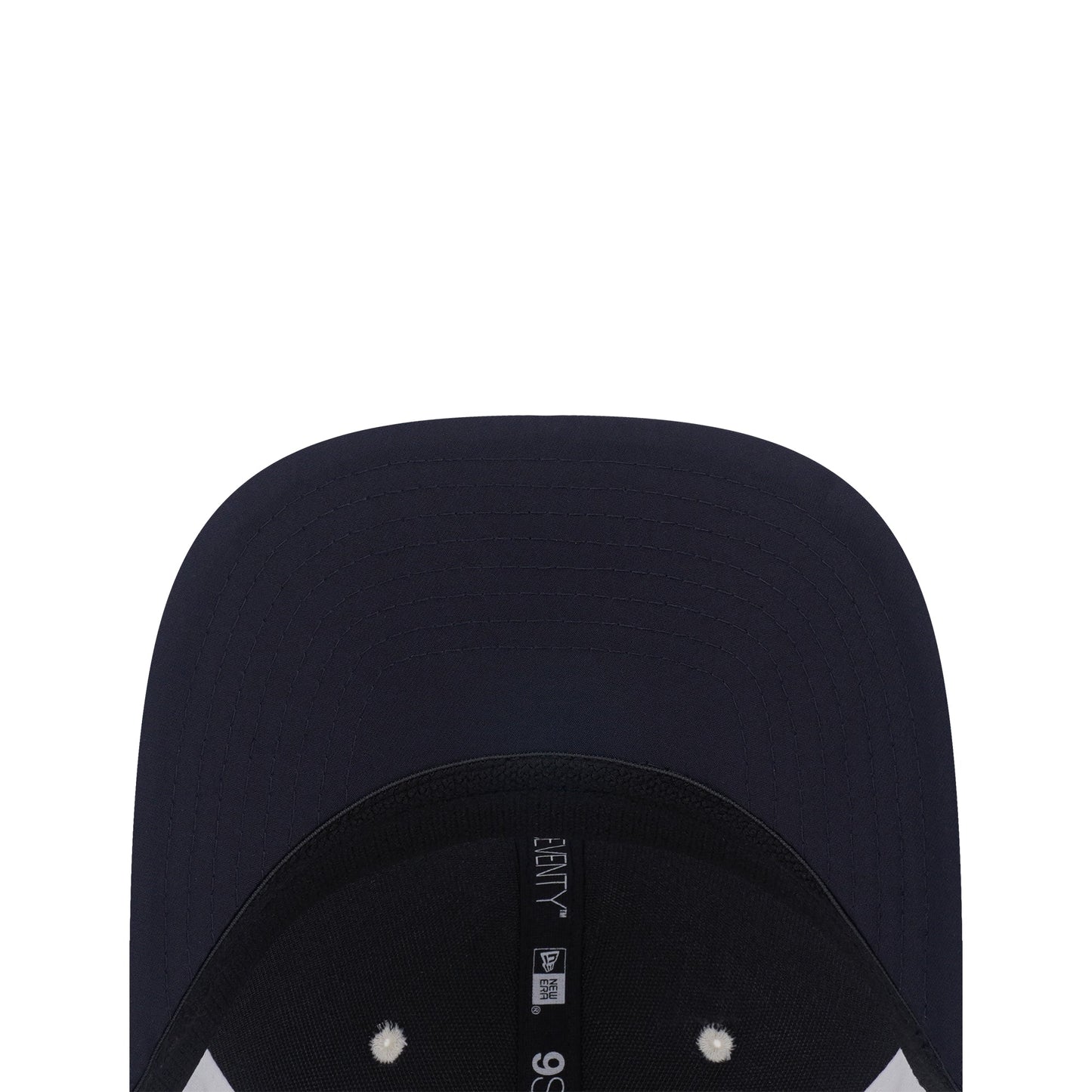 9SEVENTY Trucker Detroit Tigers 2-Tone Navy Visor Chrome White Stretch Snapback
