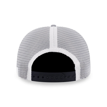 9SEVENTY Trucker Chicago White Sox 2-Tone Gray Visor Black Stretch Snapback